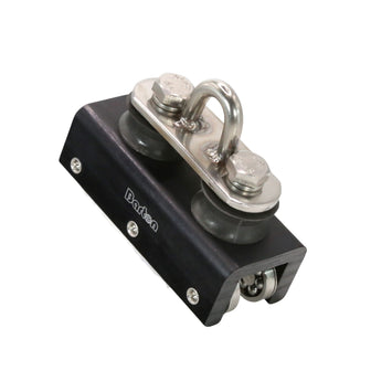 6 wheel traveler car for 19mm I beam track