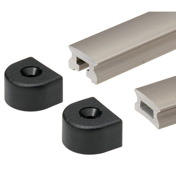 Track End Cap for 16mm Drilled Track (Pair)