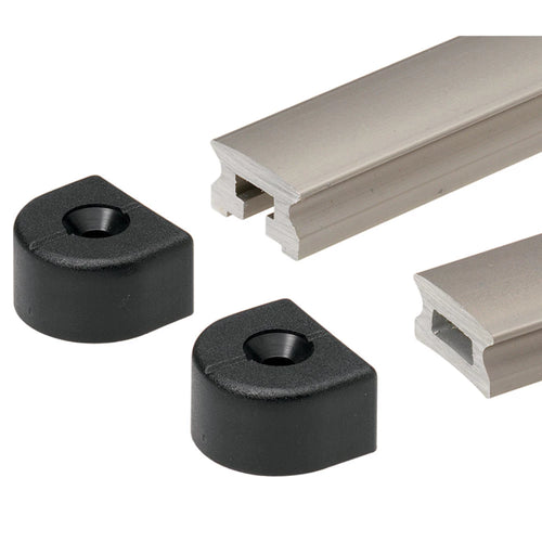 Track End Cap for 16mm Drilled Track (Pair)
