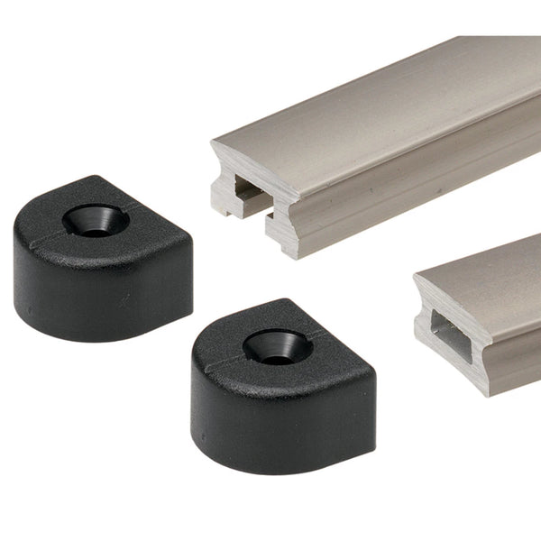 Track End Cap for 16mm Drilled Track (Pair)