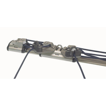 Mainsheet Recirculating System 4:1 Purchase, Cleats on Traveller, Size 3, 1.8m Sliding Bolt Track