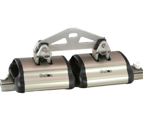 Size 3 Articulated Twin Main Sheet Traveler Car for Curved Track 30108