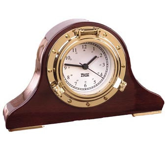 Weems & Plath Nautical Tambour卓上クォーツ時計 410500