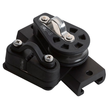 24mm I Section End Fitting with Sheave & Cleat