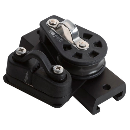 24mm I Section End Fitting with Sheave & Cleat