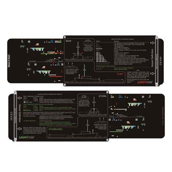 Weems & Plath LIGHTrule CEVNI欧州内陸水路用灯火識別用具 191