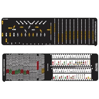Weems & Plath ROADrule IALA海上浮標式参照用具／スペイン語版 292ES