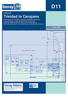 Imray-Iolaire 海図 D11 ポートオブスペイン～Carupano
