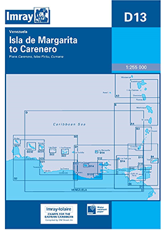 Imray-Iolaire 海図 D13 マルガリータ島～Carenero