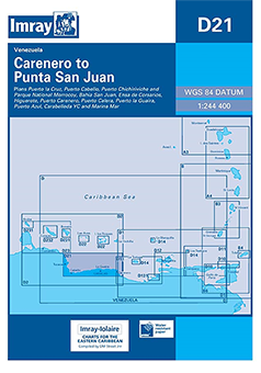Imray-Iolaire 海図 D21 Carenero～Punta San Juan