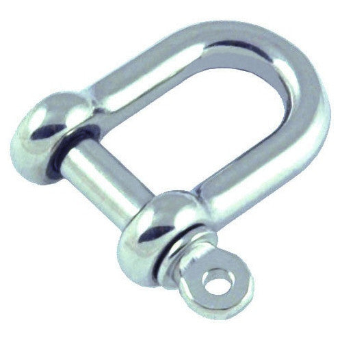 丸型ボディ D シャックル 直径 6mm (ROUND BODY D SHACKLE 6MM DIA.)