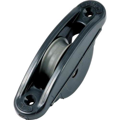 ナイロン製シーブボックス - プレーンベアリングアセタール製シーブ (NYLON SHEAVE BOX - PLAIN BEARING ACETAL SHEAVE)