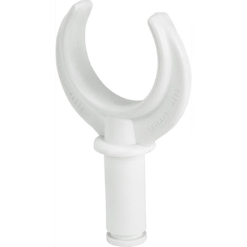white plastic rowlock (A.290W)