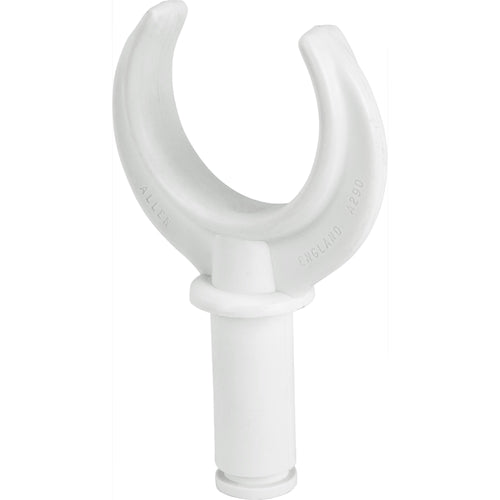 white plastic rowlock (A.290W)