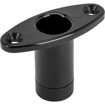 locking black plastic rowlock socket (A.291BLK)