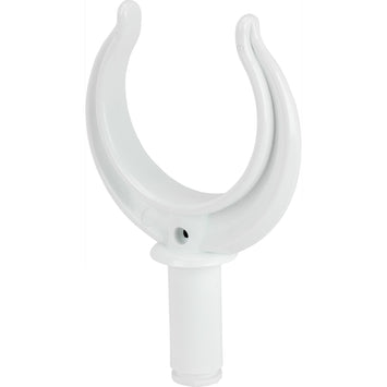 large white plastic rowlock (A.390W)