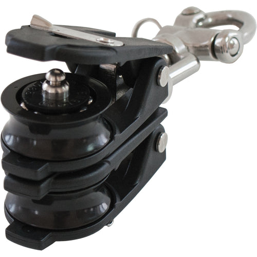 40mmバックツーバックスナッチブロック（スイベル付き） (40MM BACK TO BACK SNATCH BLOCKS WITH SWIVEL)