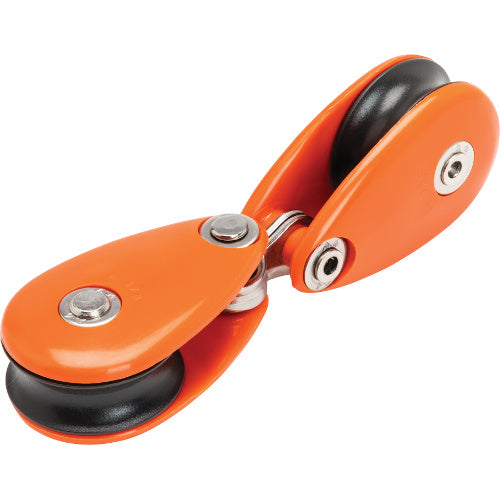 リンク式ナイロンボールベアリングブロック（オレンジ） (LINKED NYLON BALL BEARING BLOCK ORANGE)