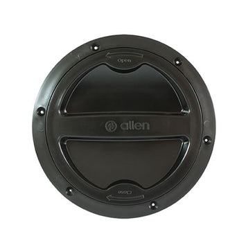 138mm ブラック ハッチカバー（一体型シール付き） (138MM BLACK HATCH COVER WITH INTEGRAL SEAL)