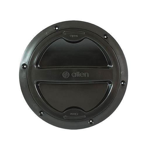 108mm ブラック ハッチカバー（一体型シール付き） (108MM BLACK HATCH COVER WITH INTEGRAL SEAL)