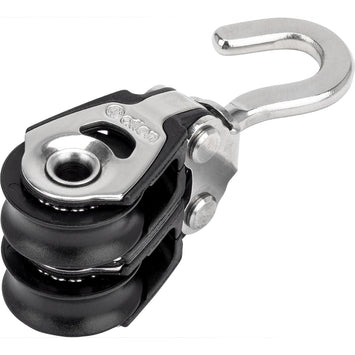 20mmダブルダイナミックブロック（スイベルフック付き） (20MM DOUBLE DYNAMIC BLOCK WITH SWIVEL HOOK)