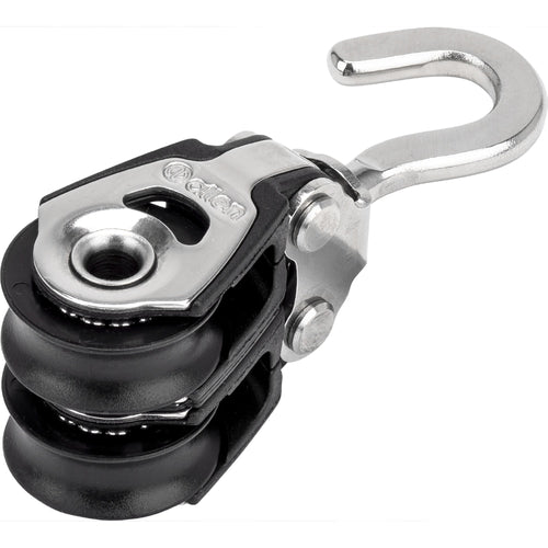 20mmダブルダイナミックブロック（スイベルフック付き） (20MM DOUBLE DYNAMIC BLOCK WITH SWIVEL HOOK)