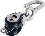 20mmダブルダイナミックブロック（ベケットとフック付き） (20MM DOUBLE DYNAMIC BLOCK WITH BECKETAND HOOK)