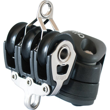 20mmダイナミックトリプルブロック（ベケットおよびインバーテッドクリート付き） (20MM DYNAMIC TRIPLE BLOCK WITH BECKET AND INVERTED CLEAT)