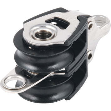 30mmダイナミックダブルブロック（ベケット付き） (30MM DYNAMIC DOUBLE BLOCK WITH BECKET)