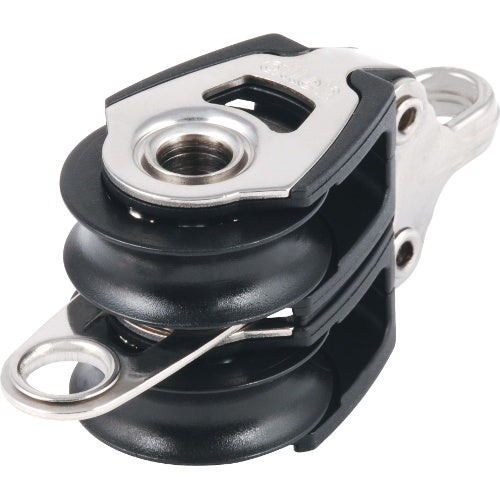 30mmダイナミックダブルブロック（ベケット付き） (30MM DYNAMIC DOUBLE BLOCK WITH BECKET)