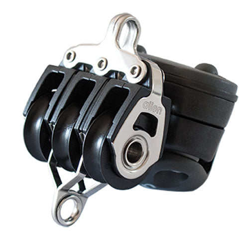 30mmダイナミックトリプルブロック（インバーテッドクリートおよびベケット付き） (30MM DYNAMIC TRIPLE BLOCK WITH INVERTED CLEAT AND BECKET)