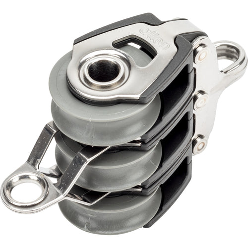 30mmプレーンベアリングトリプルブロック（ベケット付き） (30MM PLAIN BEARING TRIPLE BLOCK WITH BECKET)