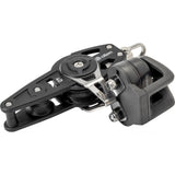 40mmダイナミックフィドルブロック/ベケット（スイベルおよびA.77クリート付き） (40MM DYNAMIC FIDDLE BLOCK/BECKET WITH SWIVEL AND A..77 CLEAT)