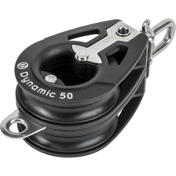 50mmダブルダイナミックブロック（ベケット付き） (50MM DOUBLE DYNAMIC BLOCK WITH BECKET)