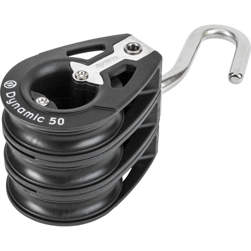 50mmトリプルダイナミックブロック（フック付き） (50MM TRIPLE DYNAMIC BLOCK WITH HOOK)