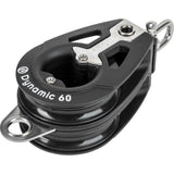 60mmダブルダイナミックブロック（ベケット付き） (60MM DOUBLE DYNAMIC BLOCK WITH BECKET)