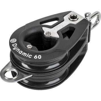 60mmダブルダイナミックブロック（ベケット付き） (60MM DOUBLE DYNAMIC BLOCK WITH BECKET)