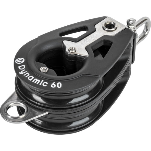 60mmダブルダイナミックブロック（ベケット付き） (60MM DOUBLE DYNAMIC BLOCK WITH BECKET)