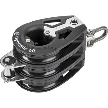 60mmトリプルダイナミックブロック（ベケット付き） (60MM TRIPLE DYNAMIC BLOCK WITH BECKET)