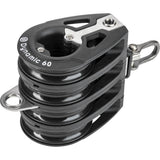 60mmクワッドダイナミックブロック（ベケット付き） (60MM QUAD DYNAMIC BLOCK WITH BECKET)
