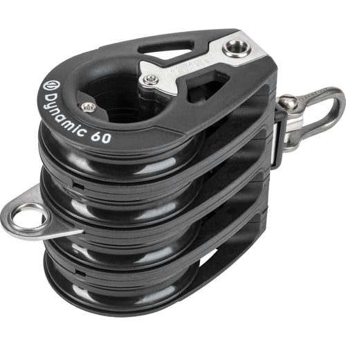 60mmクワッドダイナミックブロック（ベケット付き） (60MM QUAD DYNAMIC BLOCK WITH BECKET)