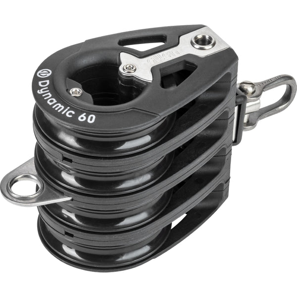60mmクワッドダイナミックブロック（ベケット付き） (60MM QUAD DYNAMIC BLOCK WITH BECKET)