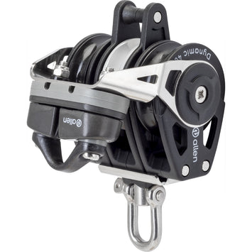 40mmトリプルブロックとベケット センターラチェットとクリート付き (40MM TRIPLE BLOCK AND BECKET WITH CENTRE RATCHET AND CLEAT)