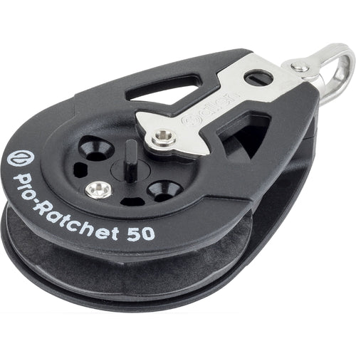 テスト - 50mm 切替式ラチェットブロック アルミニウム滑車 (TEST - 50MM SWITCHABLE RATCHET BLOCK ALUMINIUM SHEAVE)