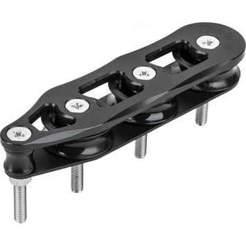 30mmプレーンベアリング3シーブデッキオーガナイザー (30MM PLAIN BEARING 3 SHEAVE DECK ORGANISER)