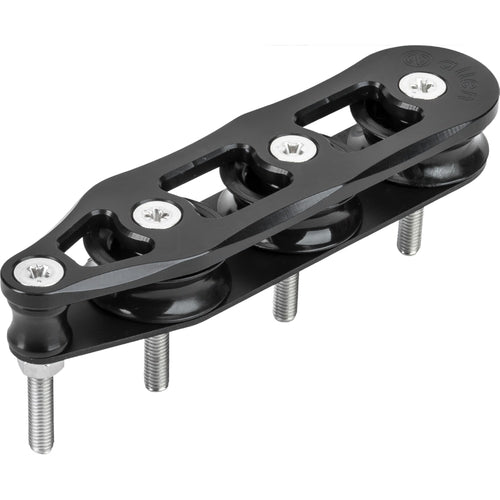 30mmプレーンベアリング3シーブデッキオーガナイザー (30MM PLAIN BEARING 3 SHEAVE DECK ORGANISER)