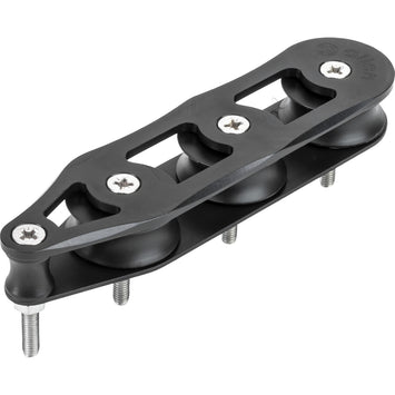 40mmプレーンベアリング3シーブデッキオーガナイザー (40MM PLAIN BEARING 3 SHEAVE DECK ORGANISER)