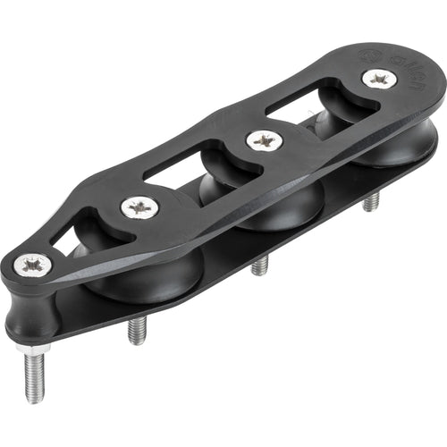 40mmプレーンベアリング3シーブデッキオーガナイザー (40MM PLAIN BEARING 3 SHEAVE DECK ORGANISER)