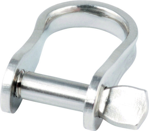 24mm x 13mm プレス加工Dシャックル（ネジピン付き） (24MM X 13MM PRESSED D SHACKLE WITH SCREW PIN)