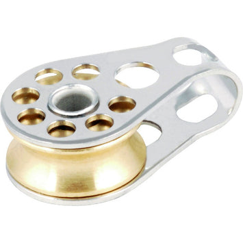 16mm真鍮製シーブブロック (16MM BRASS SHEAVE BLOCK)